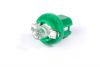 Автомобилна LED (светодиодна) лампа, 12VDC, B8.5d, дифузна, зелена - 3