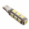 Автомобилна LED лампа, W5W, W2,1x9,5d, 12VDC, 13LED, студено бяла - Викиват Автомобилна LED лампа, W5W, W2,1x9,5d, 12VDC, 13LED, студено бяла