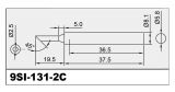 Soldering tip 5SI-131-2C, sloped cone, hollow - 2 - Vikiwat Soldering tip 5SI-131-2C, sloped cone, hollow - 2