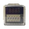 Брояч на импулси, програмируем, DH48J, 220 VAC, 4 разряден, 1- 999900, NC+NO, 8 pin - 2