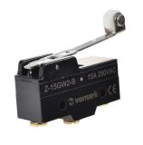 Limit Switch Z-15GW2-B, SPDT-NO+NC, 15A/250VAC, roller lever