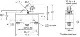 Краен изключвател, Z-15GW22-B, SPDT-NO+NC, 15A/480VAC, рамо с ролка - 2 - Викиват Краен изключвател, Z-15GW22-B, SPDT-NO+NC, 15A/480VAC, рамо с ролка - 2