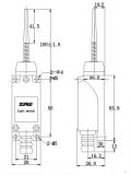 Краен изключвател, TZ-8166, NO+NC, 250VAC, 5A, пружина - 2 - Викиват Краен изключвател, TZ-8166, NO+NC, 250VAC, 5A, пружина - 2