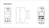 Таймер, AHC15A, програмируем, седмичен, 220VAC, NO+NC, 16 A - 2 - Викиват Таймер, AHC15A, програмируем, седмичен, 220VAC, NO+NC, 16 A - 2