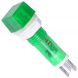 Индикаторна лампа LED, XH030, 12VDC, зелена - 1 - Викиват Индикаторна лампа LED, XH030, 12VDC, зелена - 1