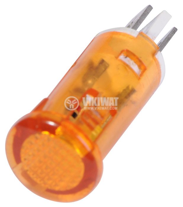 Индикаторна лампа, XH26А, 220VAC, оранжева - 2