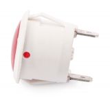 Glim indicator lamp, 220V, 20x25mm, red - 1 - Vikiwat Glim indicator lamp, 220V, 20x25mm, red - 1