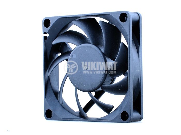 Fan, 12VDC, 70x70x15mm, 2.18W, with sleeve, 48m3 / h, FM7015D12HS 
 - 2 - Vikiwat Fan, 12VDC, 70x70x15mm, 2.18W, with sleeve, 48m3 / h, FM7015D12HS 
 - 2