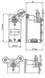 Limit Switch VP16 G23 A251-55U2.3, DPST, 16A/660VAC, two rollers lever - 2 - Vikiwat Limit Switch VP16 G23 A251-55U2.3, DPST, 16A/660VAC, two rollers lever - 2