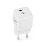 Phone charger, USB Type-C, 30W, white, NEDIS