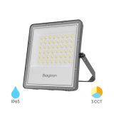LED прожектор, 50W, 230VAC, 5500lm, 3в1, IP65, BT65-05082, SLIM