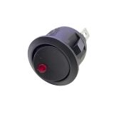 Rocker Switch, 2-position, OFF-ON, 6A, 250VAC, hole size ф20mm