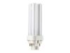 Енергоспестяваща лампа PL, 18 W, 220 VAC, 4P, студено бяла - 2