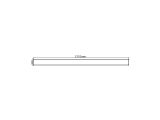 LED осветително тяло BN20-1225, 1x36W, 220VAC, 6400K, студенобяло, 1200mm - 2 - Викиват LED осветително тяло BN20-1225, 1x36W, 220VAC, 6400K, студенобяло, 1200mm - 2