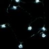 Christmas decoration rope type, diamonds, 4.5m, 4.8W, cold white, IP20, 20 LED, indoor installation - 2