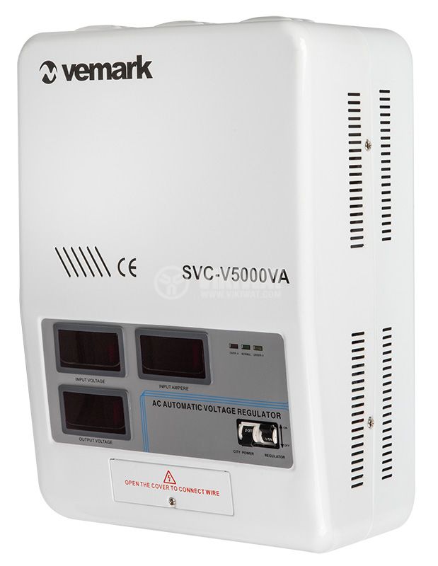 Стабилизатор на напрежение SVC-V5000, 5000VA, 220VAC - 2