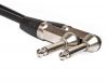 Cable, plug 6.3 mono 90 ° M-plug 6.3 mono 90 ° M, 3m - 1