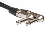 Cable, plug 6.3 mono 90 °/m-plug 6.3 mono 90 °/m, 5m