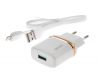 Зарядно за iPhone с lightning кабел, 5VDC, 1A - 1 - Викиват Зарядно за iPhone с lightning кабел, 5VDC, 1A - 1