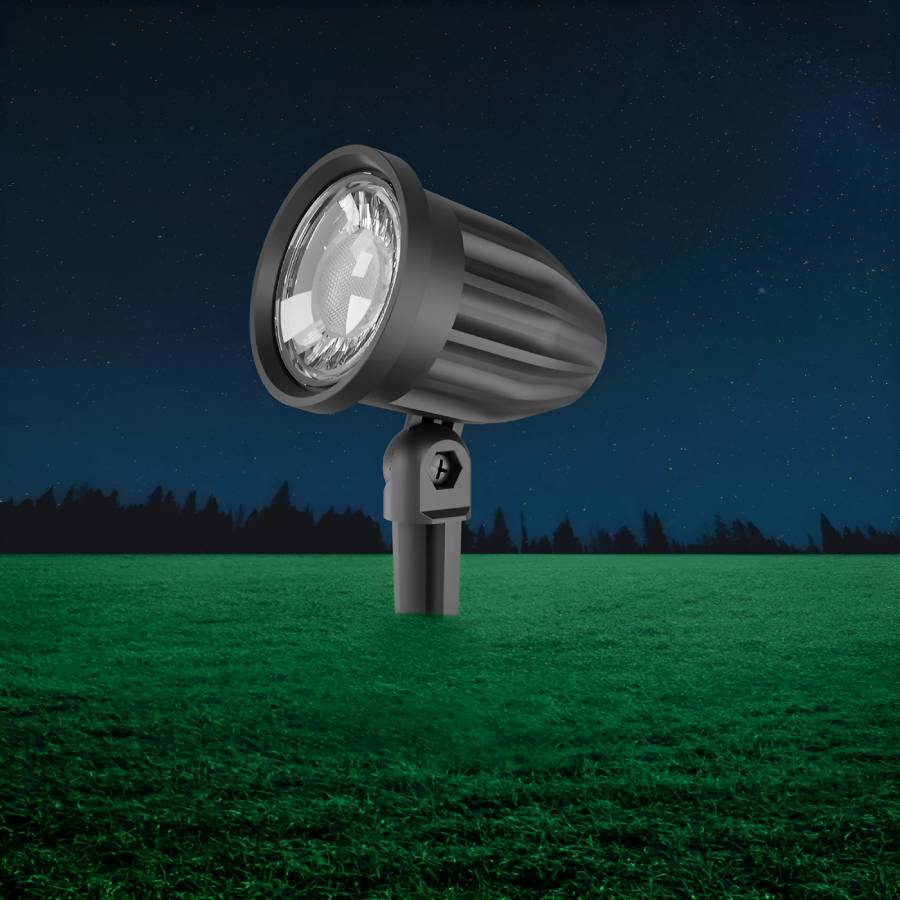 LED градинско тяло за земя SPOTLUX, 7W, 230VAC, 700lm, 3000K, топлобяло, IP65, BT25-00201