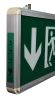 Аварийно LED осветително тяло EXIT, 3W, 220VAC, надолу, BC14-00753, зелено тяло с бял надпис - 2 - Викиват Аварийно LED осветително тяло EXIT, 3W, 220VAC, надолу, BC14-00753, зелено тяло с бял надпис - 2