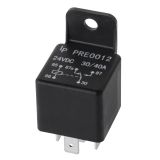 Electromagnetic Automotive Relay With Diode 24VDC/40A SPDT - NO+NC, PRE0012