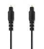 Optical audio cable TosLink/male - TosLink/male 1 meter, black, PVC, CAGL25000BK10 NEDIS - 1