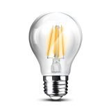 LED filament лампа (класик), 8W, E27, A60, 230VAC, 806lm, 3000K, топлобяла, BA38-60820