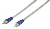 Cable, plug 3.5 stereo/m-plug 3.5 stereo/m, 0.75m - 2 - Vikiwat Cable, plug 3.5 stereo/m-plug 3.5 stereo/m, 0.75m - 2