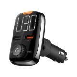 MP3-FM трансмитер за автомобил, LED, USB, MicroSD, Bluetooth, URZ0465-2, Peiying

