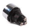 Бутонен превключвател, A2-23B-07,OFF-(ON),ф22,50A/12VDC, син LED - 2