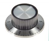 Potentiometer knob Ф36.8х15.6 mm with flange and counting dial