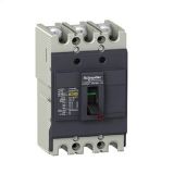 Automatic Circuit Breaker, EZC100N3100, 3P, 100А, 550VAC