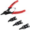 Zeger pliers, 4pcs., curved/straight, opening/closing, 155mm, PRO'S KIT
 - 1