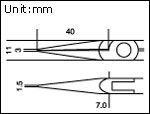 Needle-Nosed Pliers 1PK-34 - 2 - Vikiwat Needle-Nosed Pliers 1PK-34 - 2