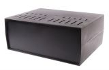 Кутия Z-39, с панели, полистирен, черна, 216x297x118mm, KRADEX