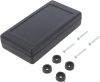 Enclosure box Z34, ABS, black, 129x68x28mm