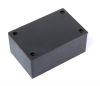 Enclosure box , plastic, 120x100x68 mm, black - 1