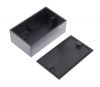 Кутия №3K, пластмасова, черна, 70x42x26mm - 1