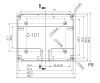 Enclosure box ЕZ101, plastic, DIN rail, 6P - 7