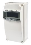 Кутия за табло TJ-AGX-3819, 380x190x150mm, IP67, влагозащитено, PVC, бял цвят