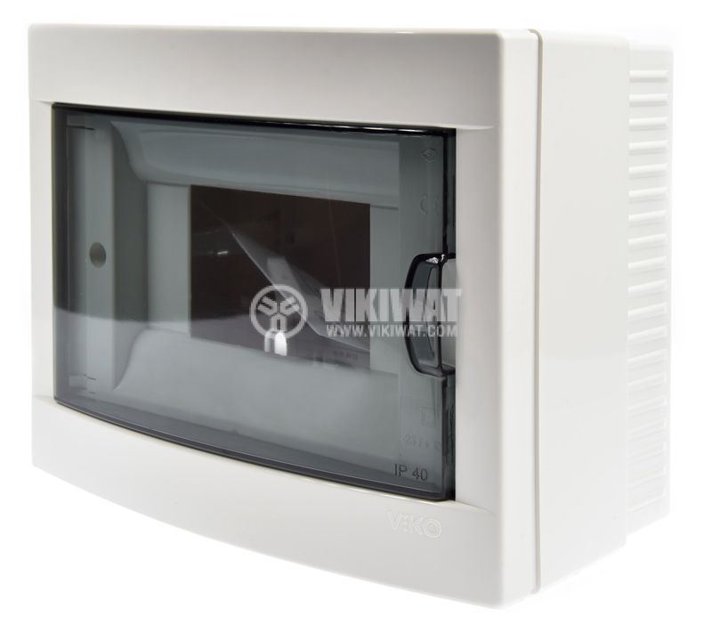 Surface mount white fuse box 6 module VIKO 90912106  - 7