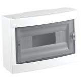 Distribution box, 12 modules, VIKO by Panasonic, white, 90912112, surface mounting