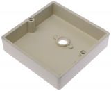 Enclosure box/cover aluminum 108x108x26mm, black - 2 - Vikiwat Enclosure box/cover aluminum 108x108x26mm, black - 2