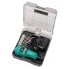 Mini grinder set, PT-5202F, 21 parts , 1500rpm, 230VAC, 18VDC - 3