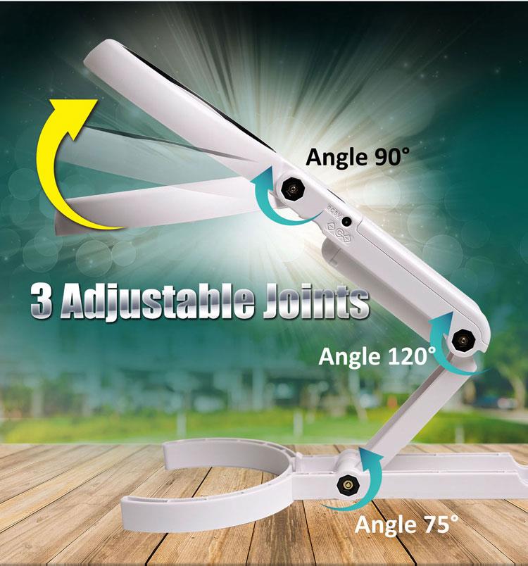 Сгъваема лупа 2 в 1, LED подсетка, MA-025, Pro's Kit