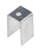 Aluminum heat sink plate 12mm 20x12 mm - 1