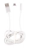 MicroUSB cable with magnetic(magsafe) connector, silver, 1.2m - 3 - Vikiwat MicroUSB cable with magnetic(magsafe) connector, silver, 1.2m - 3