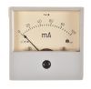 Analogue panel ammeter M13, 100 mA, DC, self-contained - 1