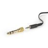 Headphones with 6m cable and adapter jack - 3